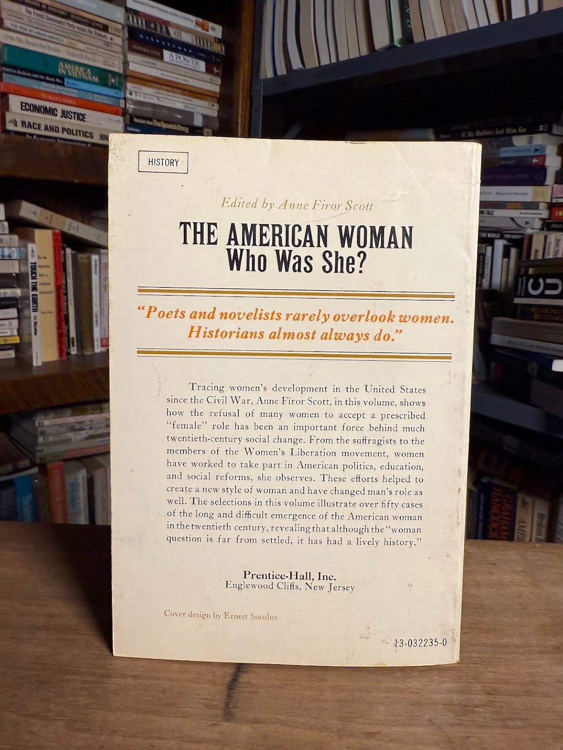 The American Woman - Who Was She? edited by Anne Firor Scott
