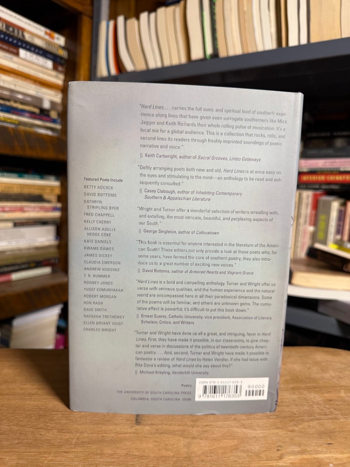 Hard Lines - Rough South Poetry edited by Daniel Cross Turner and William Wright