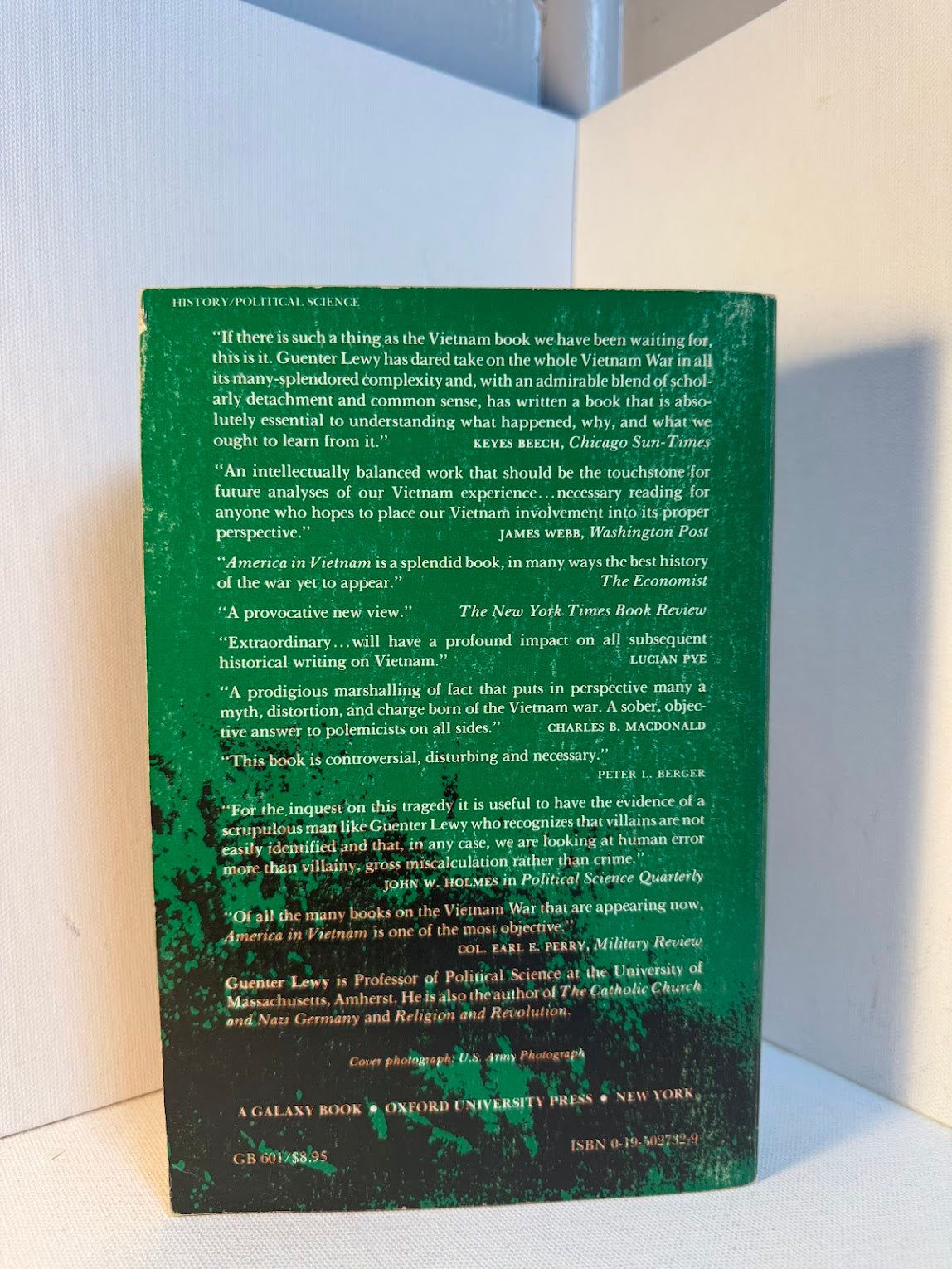 America in Vietnam by Guenter Lewy