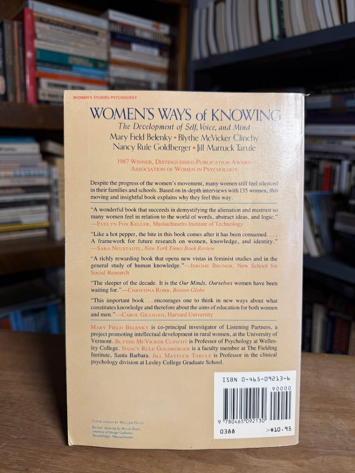 Women's Ways of Knowing - The Development of Self, Voice, and Mind