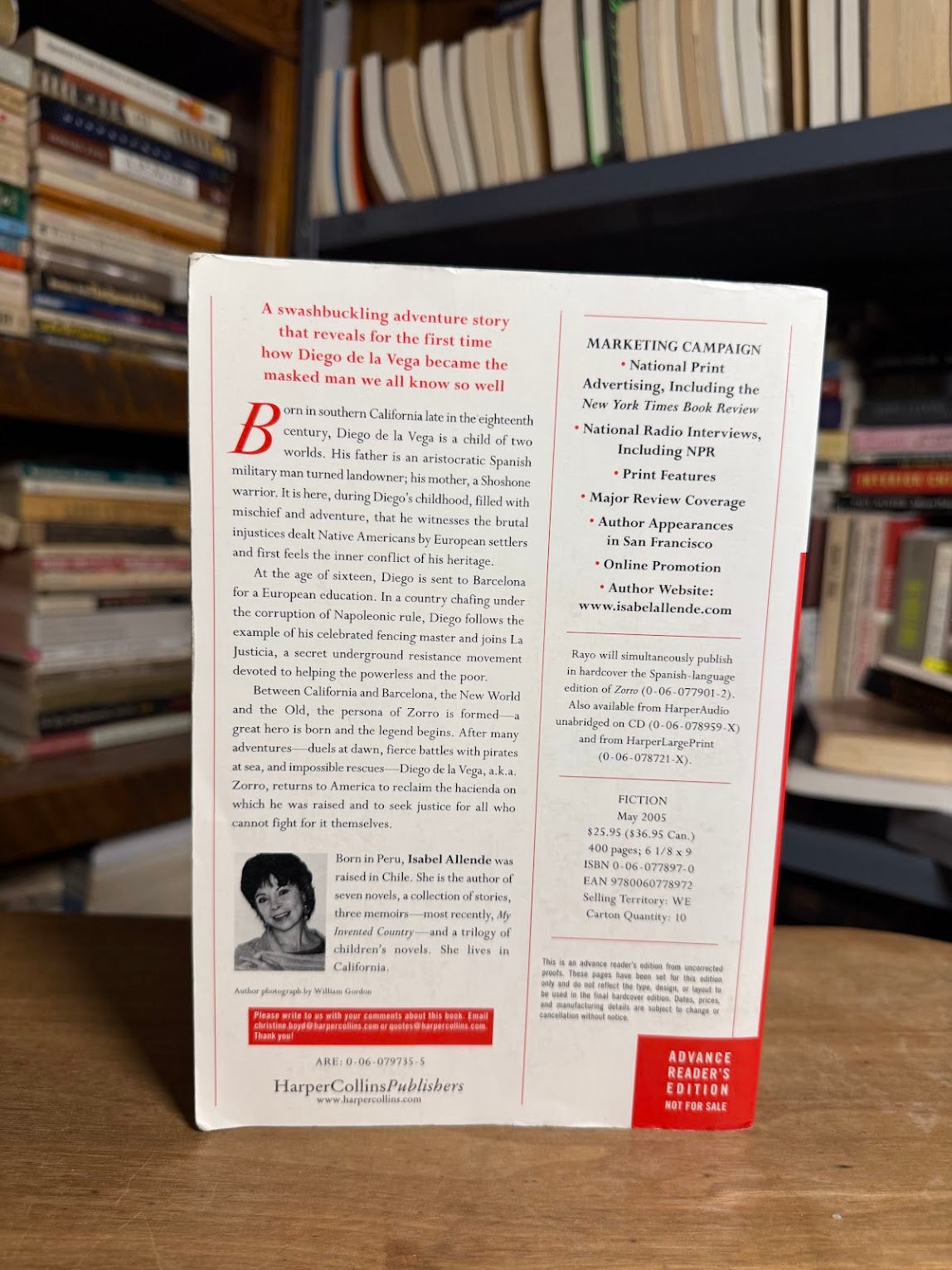 Zorro by Isabel Allende