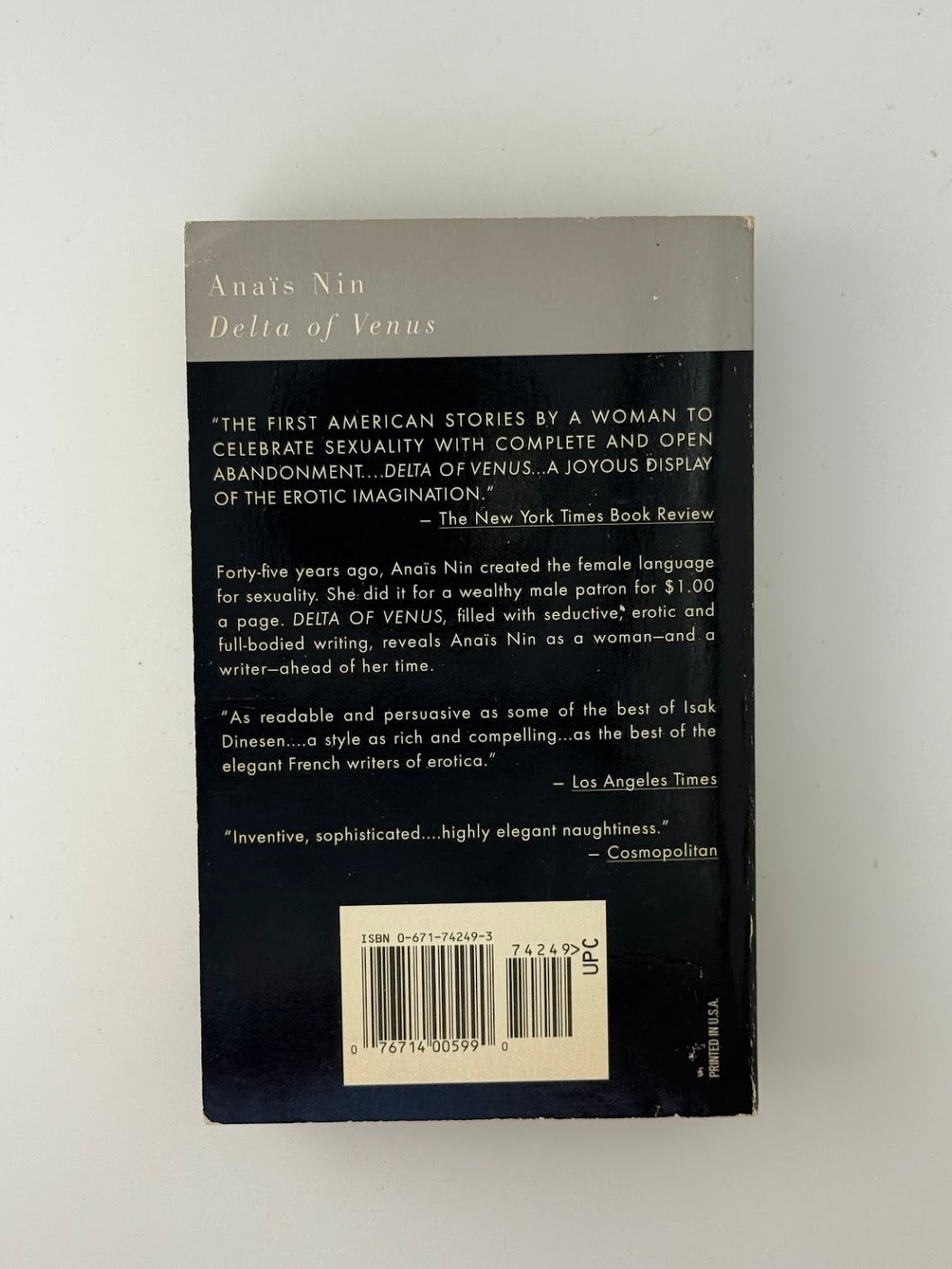 Delta of Venus by Anais Nin