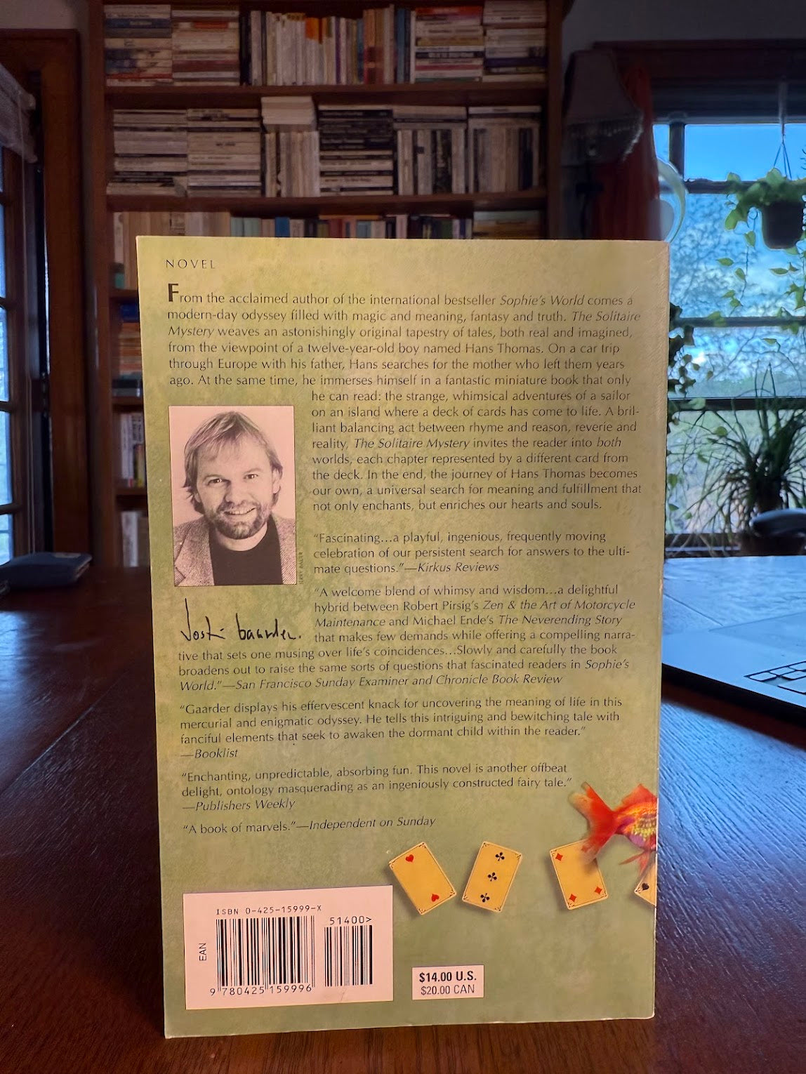 The Solitaire Mystery by Jostein Gaarder