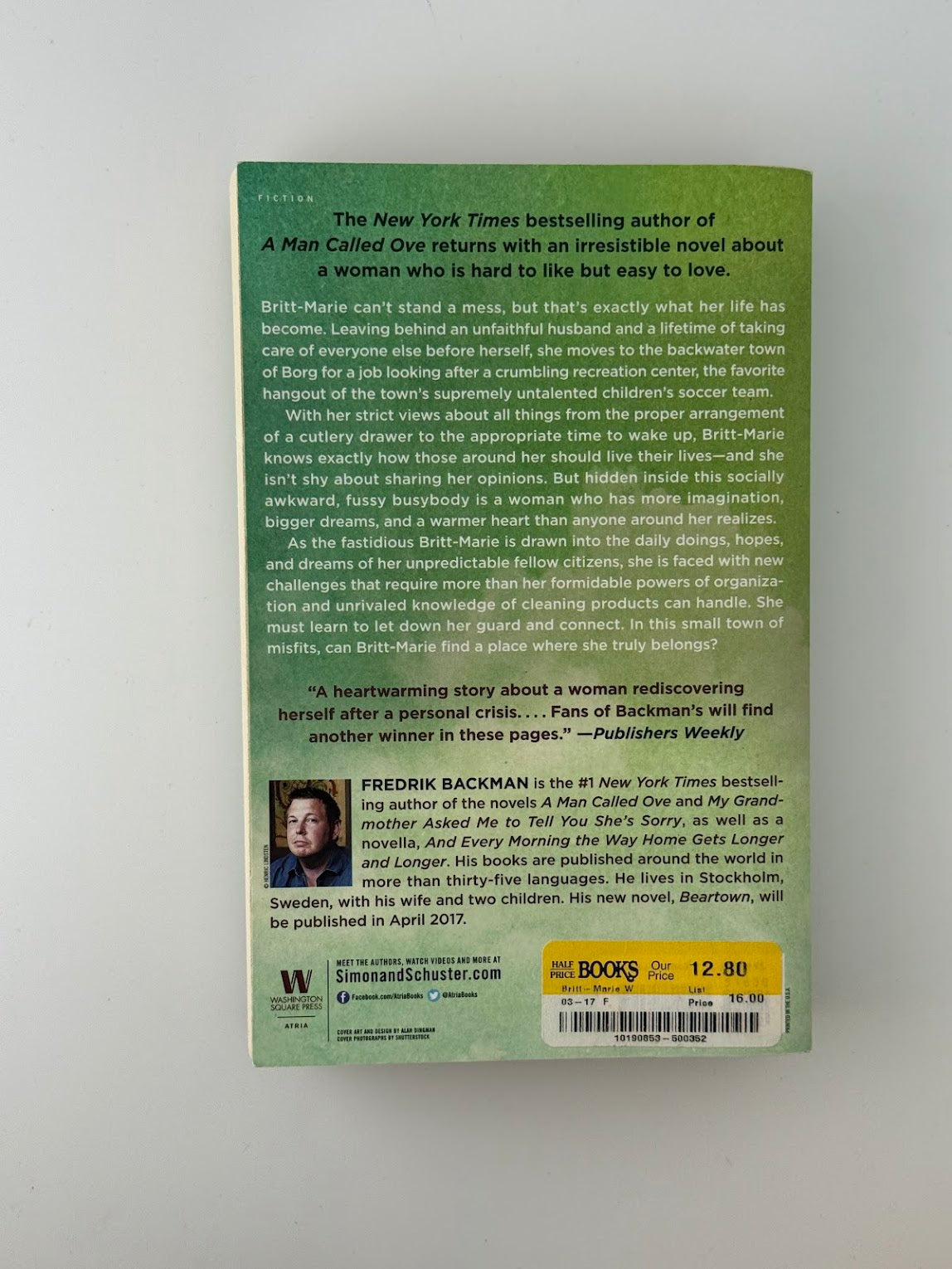 Britt-Marie Was Here by Fredrik Backman