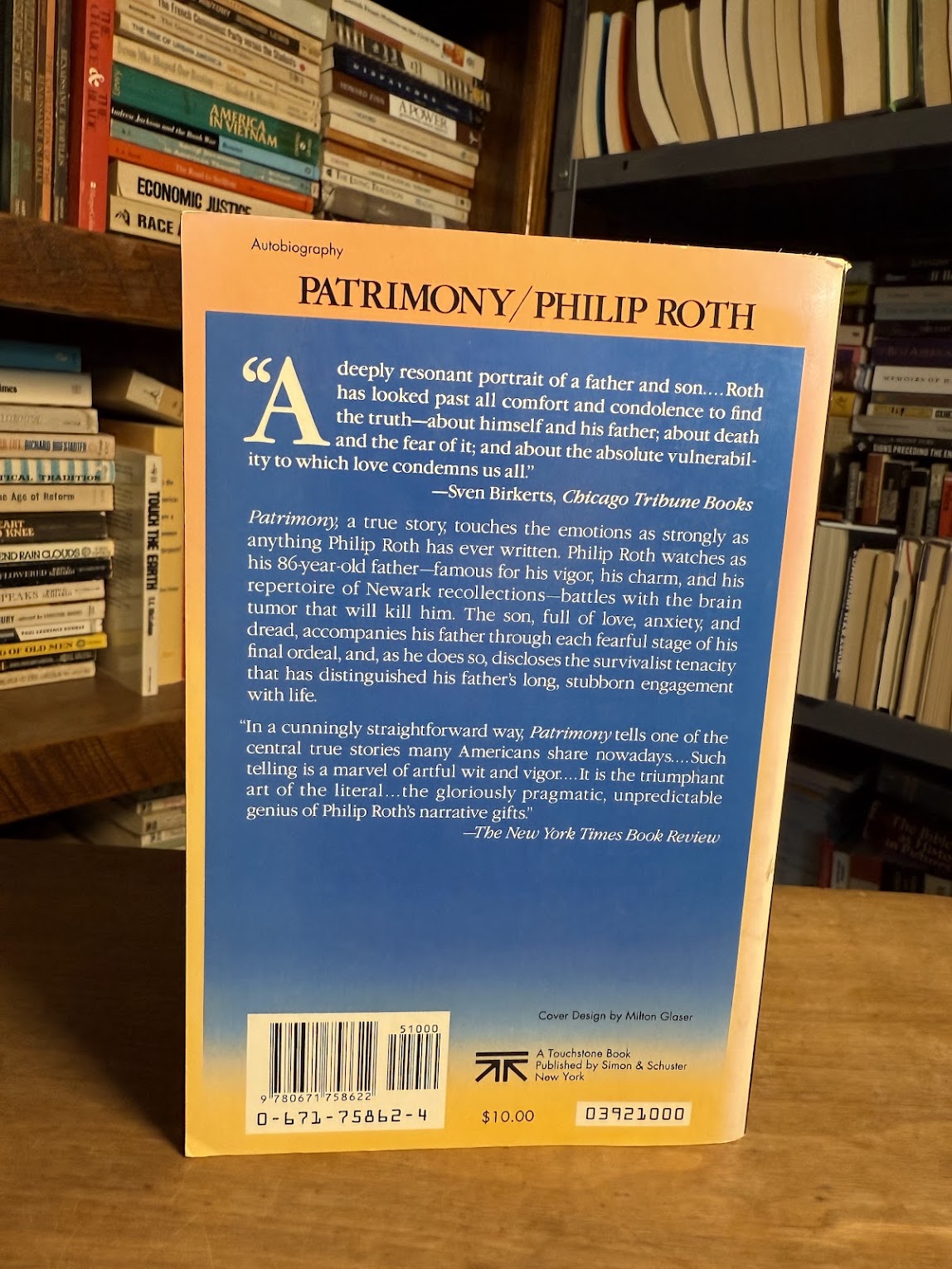 Patrimony by Philip Roth