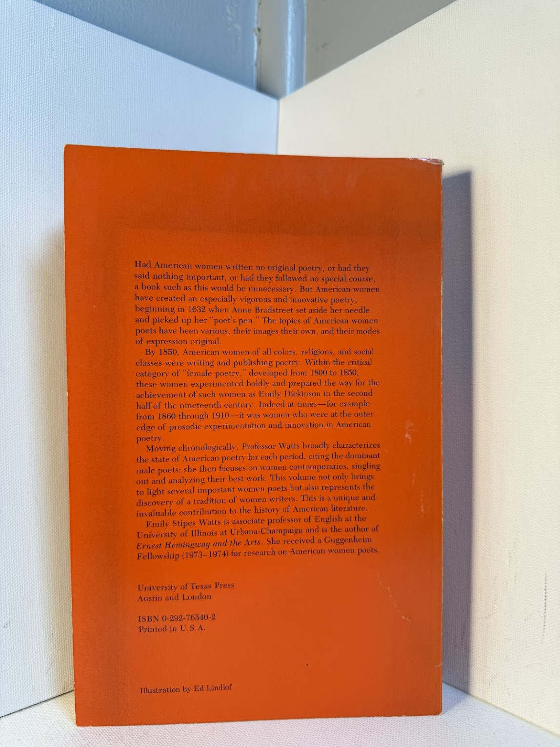 The Poetry of American Women from 1632 to 1943 by Emily Stipes Watts