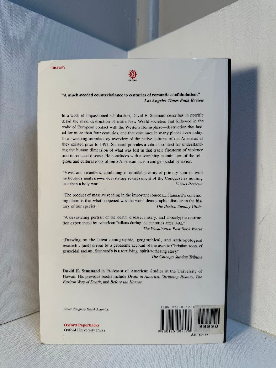American Holocaust by David E. Stannard