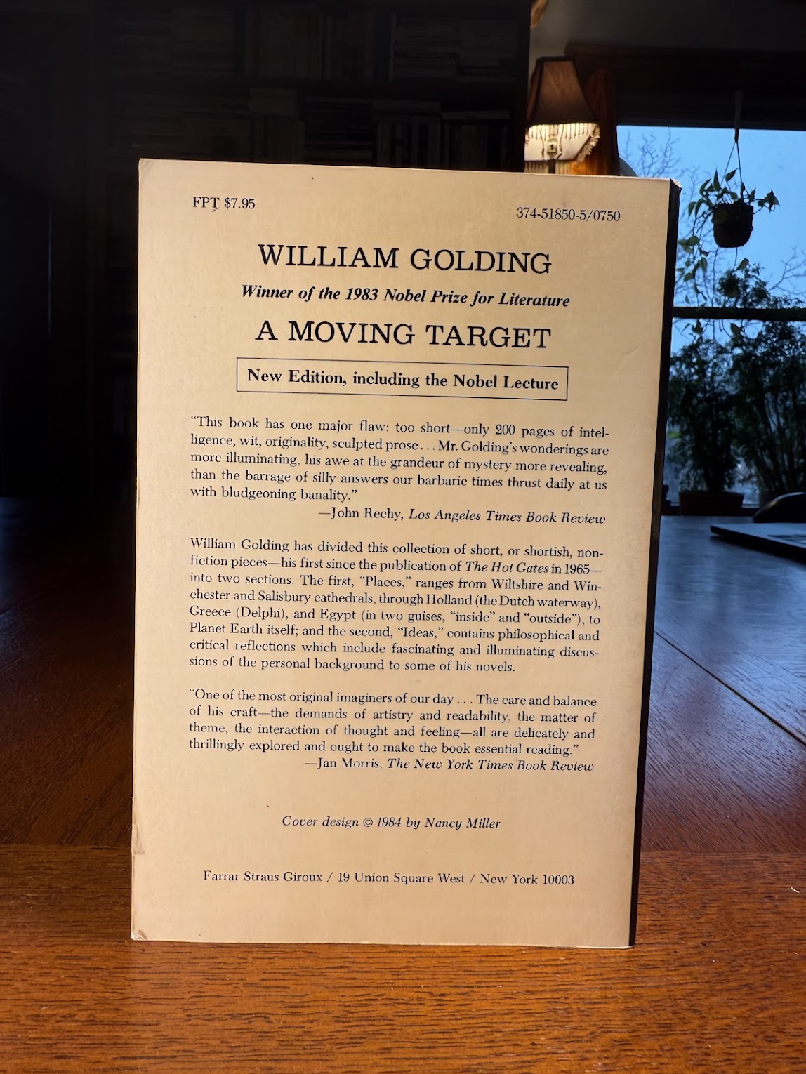 A Moving Target by William Golding