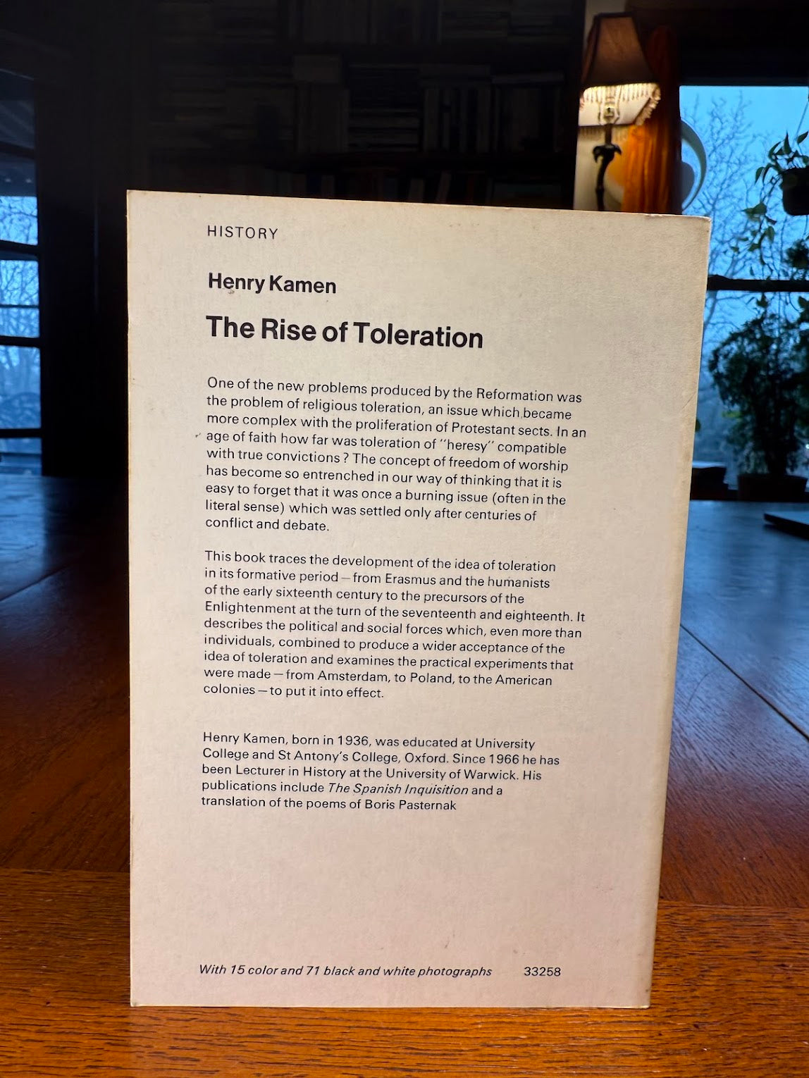 The Rise of Toleration by Henry Kamen