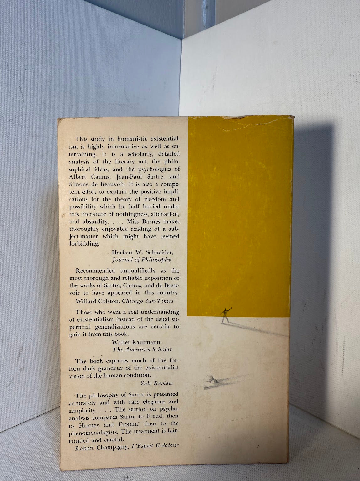 Humanistic Existentialism - The Literature of Possibility by Hazel E. Barnes