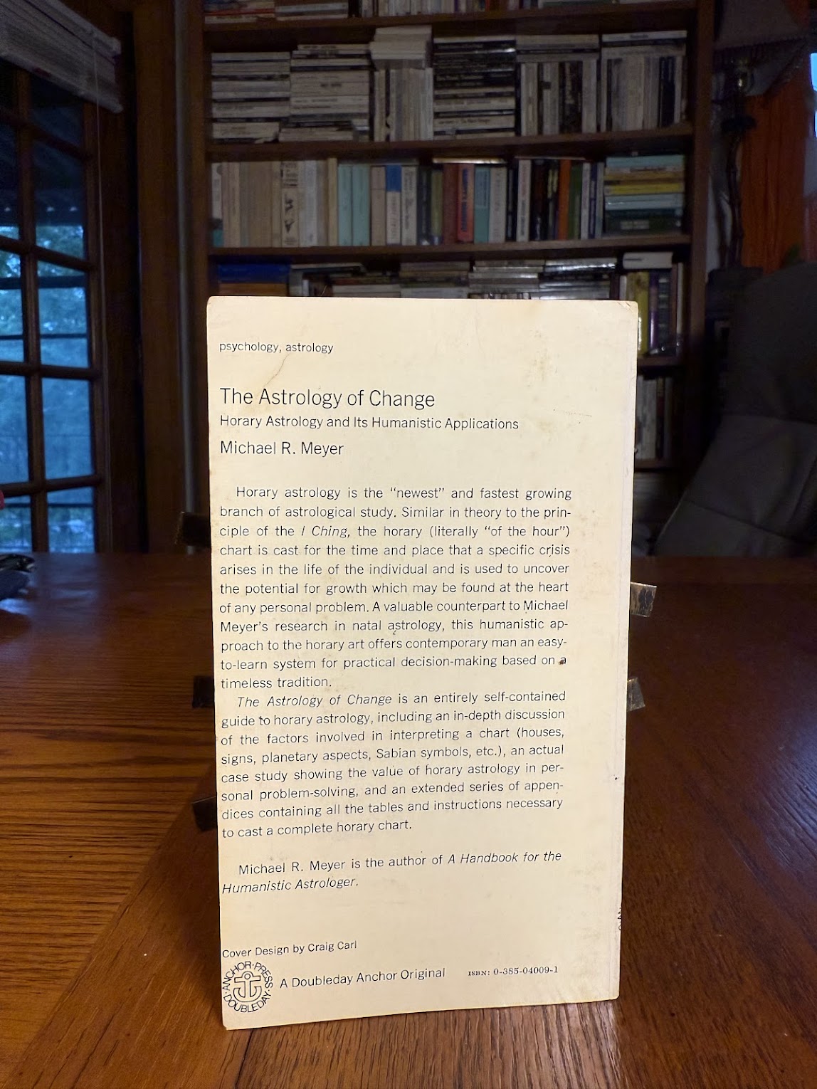 The Astrology of Change by Michael R. Meyer