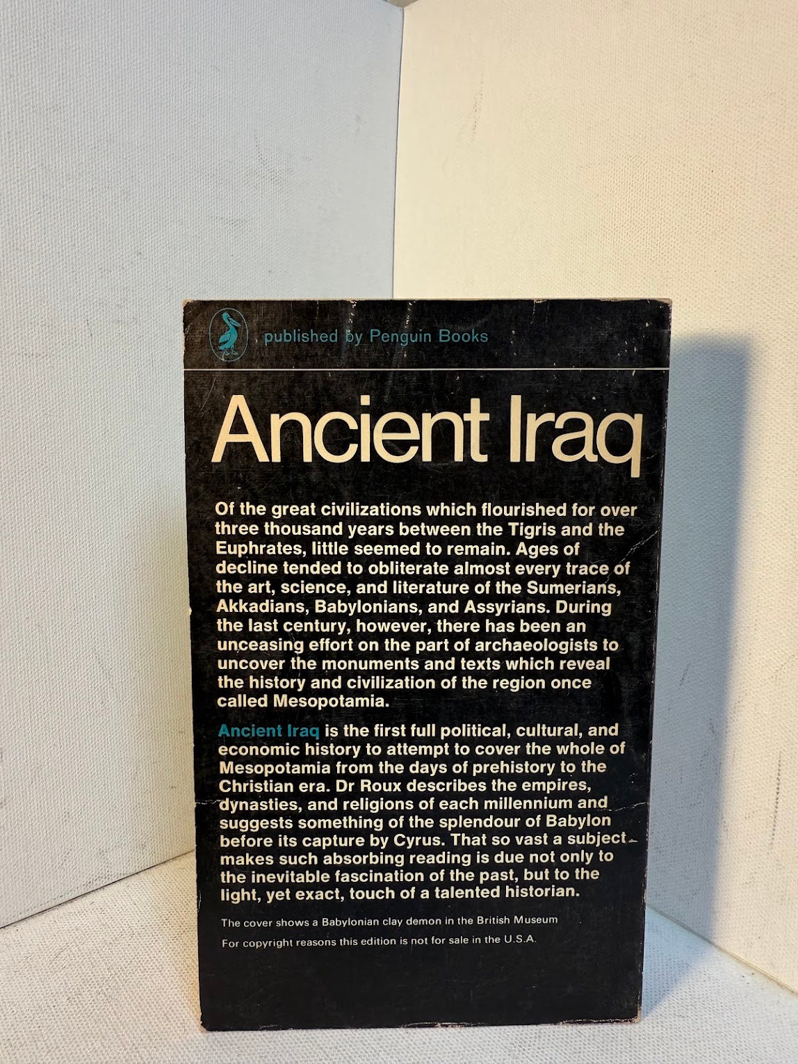 Ancient Iraq by Georges Roux