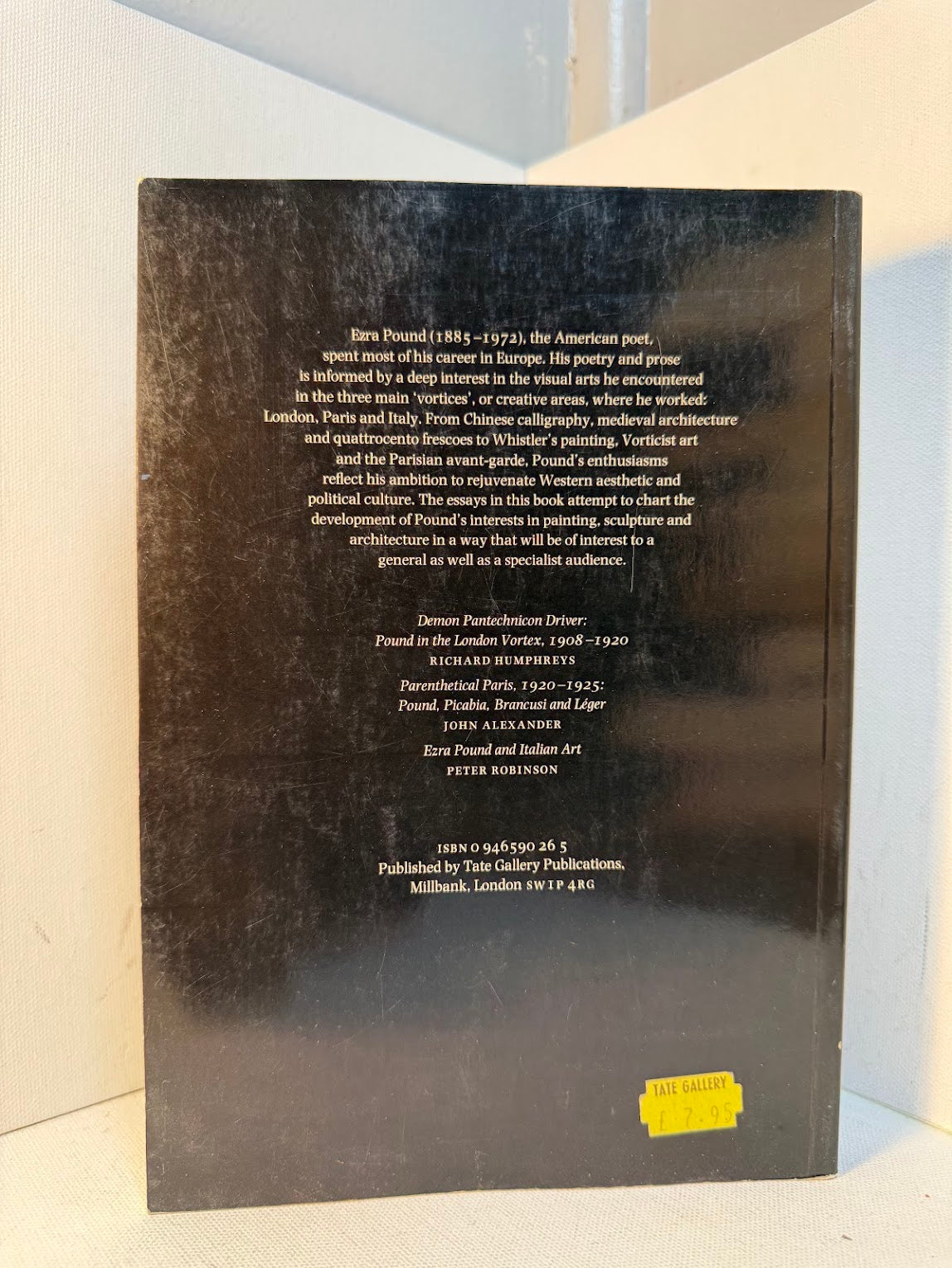 Pound's Artists - Ezra Pound and the Visual Arts in London, Paris and Italy