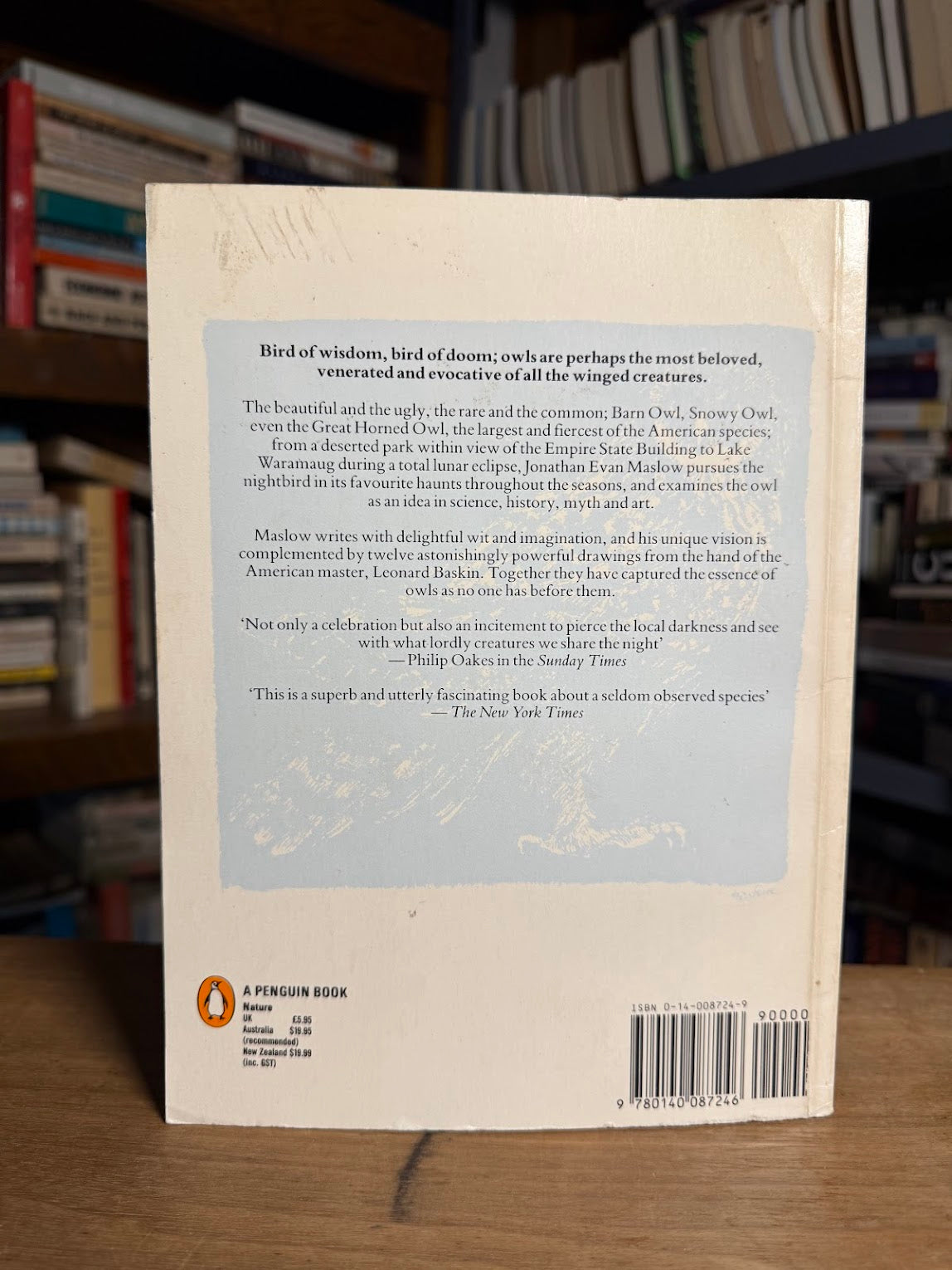 The Owl Papers by Jonathan Maslow