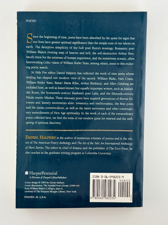 Holy Fire edited by Daniel Halpern