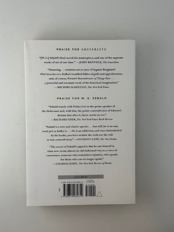Austerlitz by W.G. Sebald
