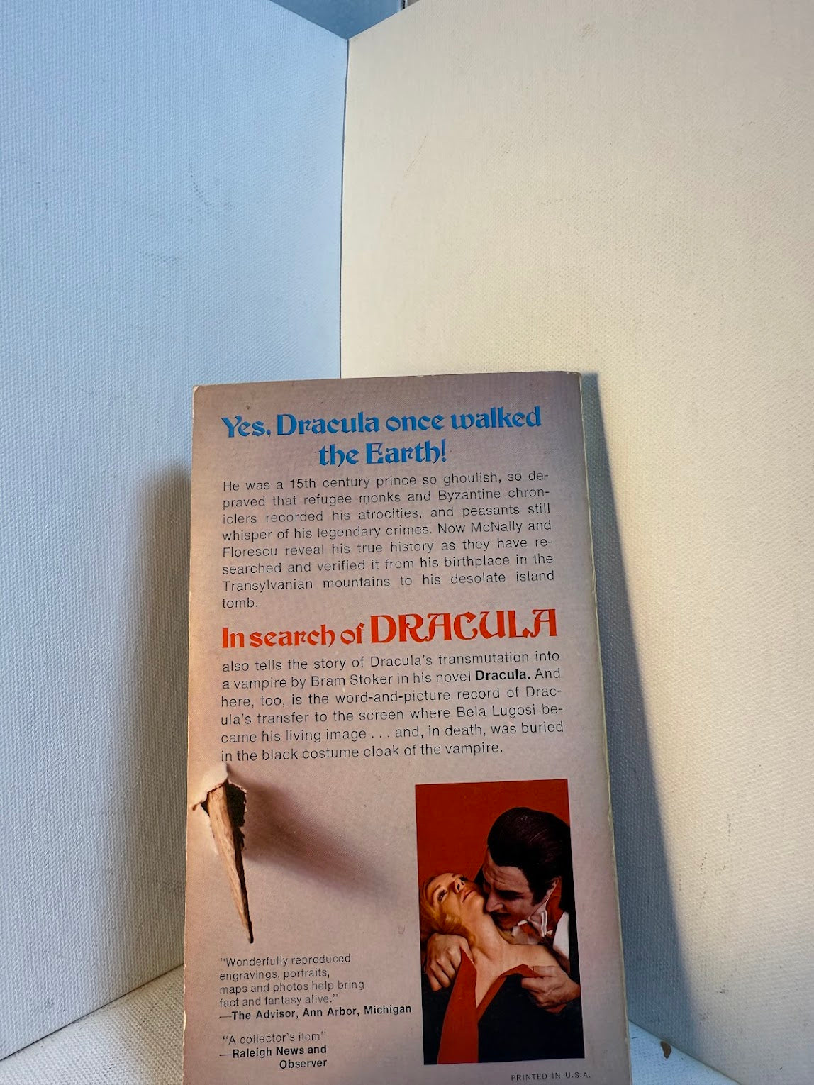 In Search of Dracula by Raymond T. McNally and Radu Florescu