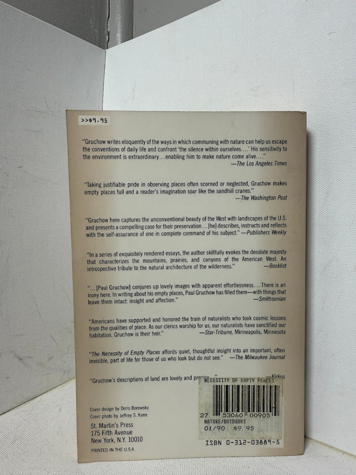 The Necessity of Open Spaces by Paul Gruchow