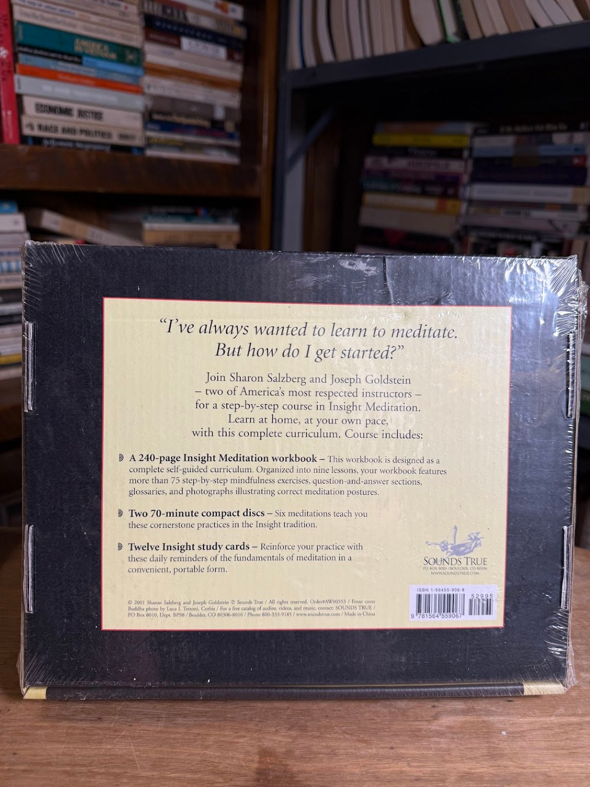 Insight Meditation - A Step by Step Course with Sharon Salzberg and Joseph Goldstein