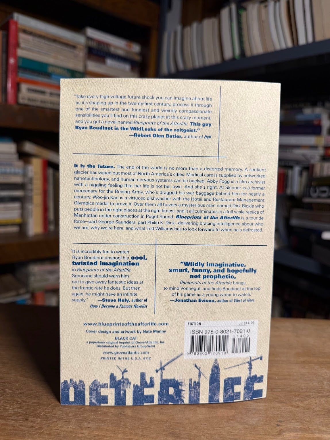 Blueprints of the After Life by Ryan Boudinot