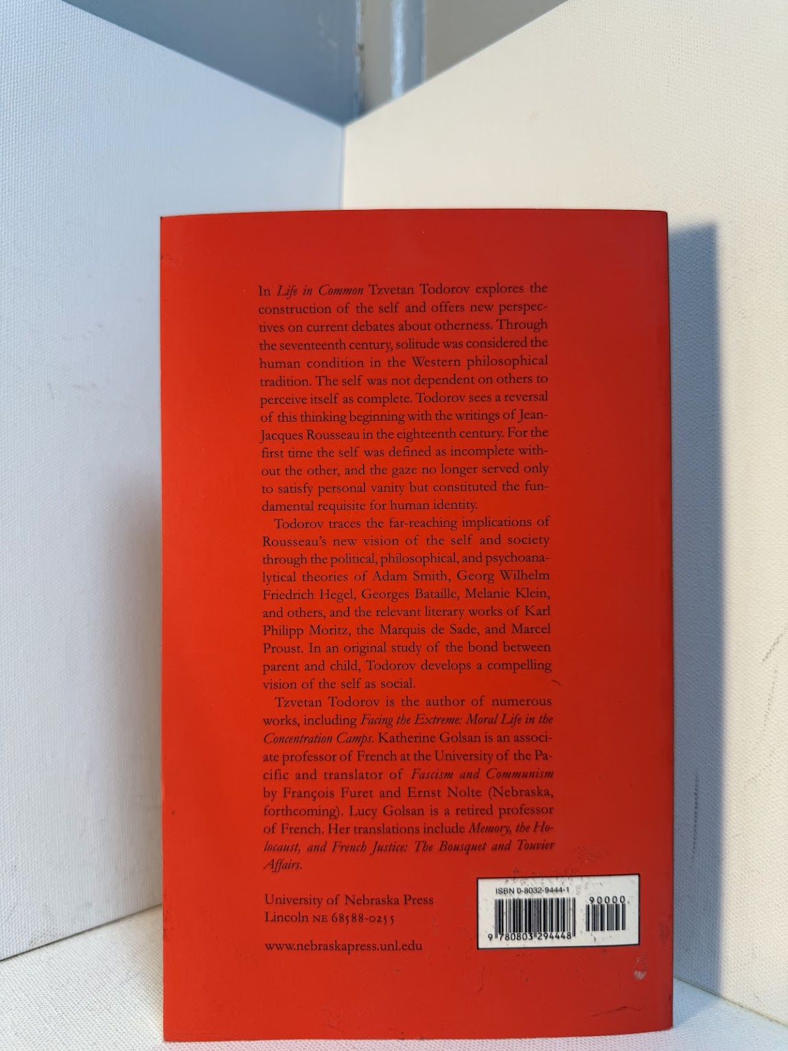 Life in Common by Tzvetan Todorov