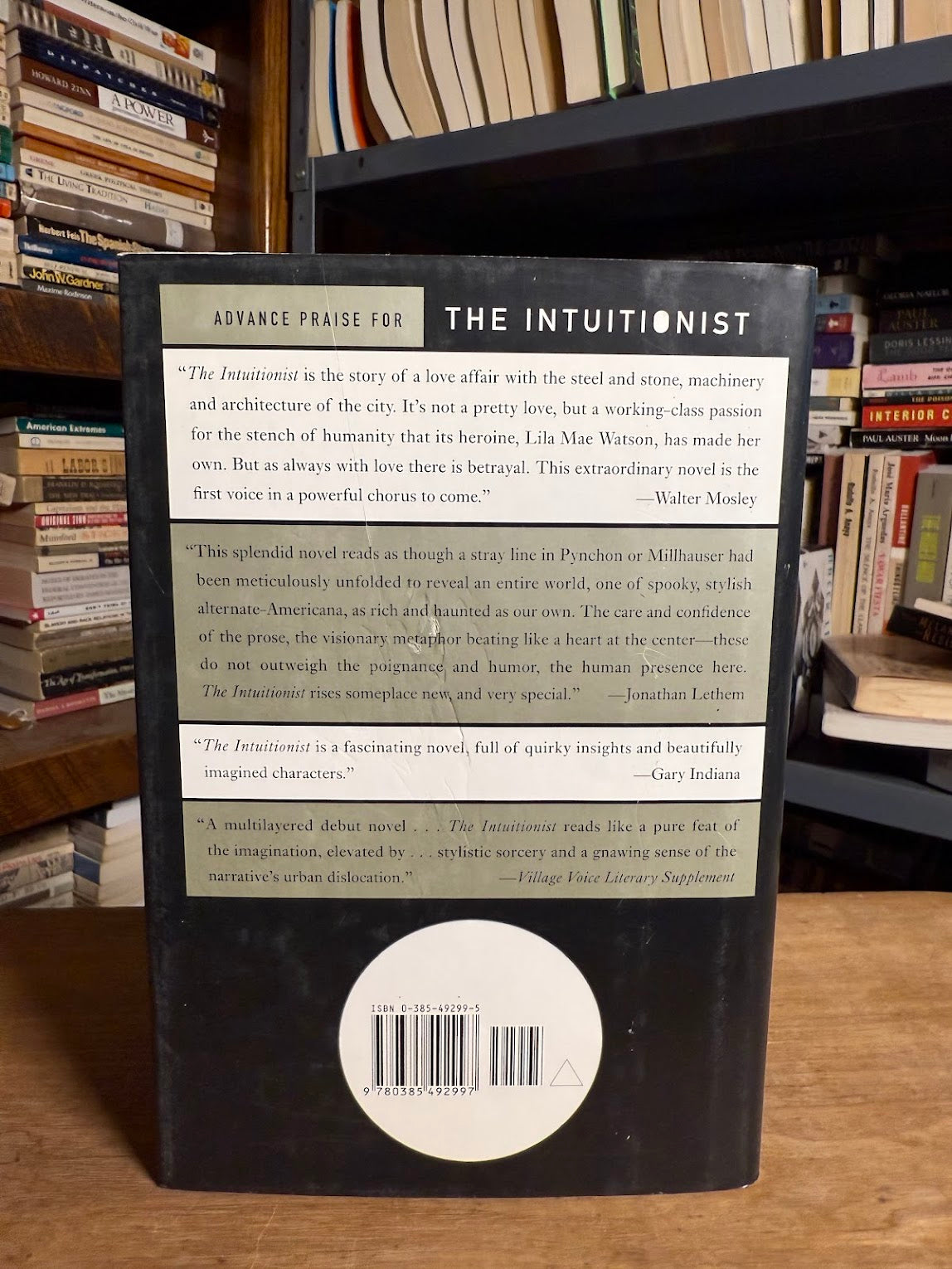The Intuitionist by Colson Whitehead
