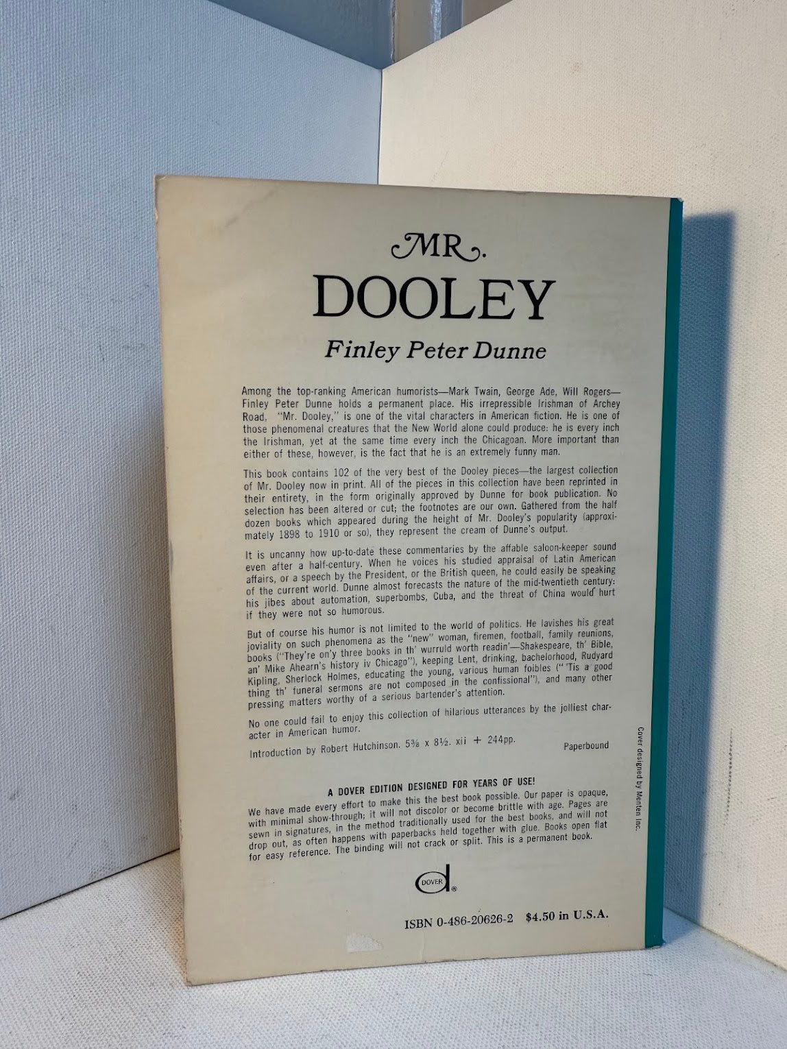 Mr. Dooley on Ivrything and Ivrybody by Finley Peter Dunne