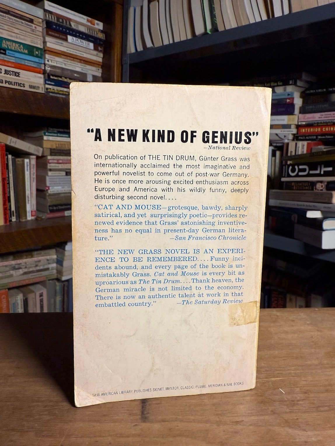 Cat and Mouse by Gunter Grass