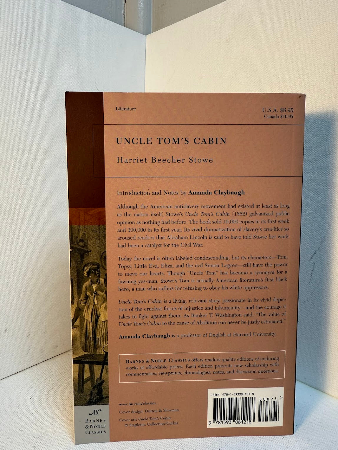 Uncle Tom's Cabin by Harriet Beecher Stowe
