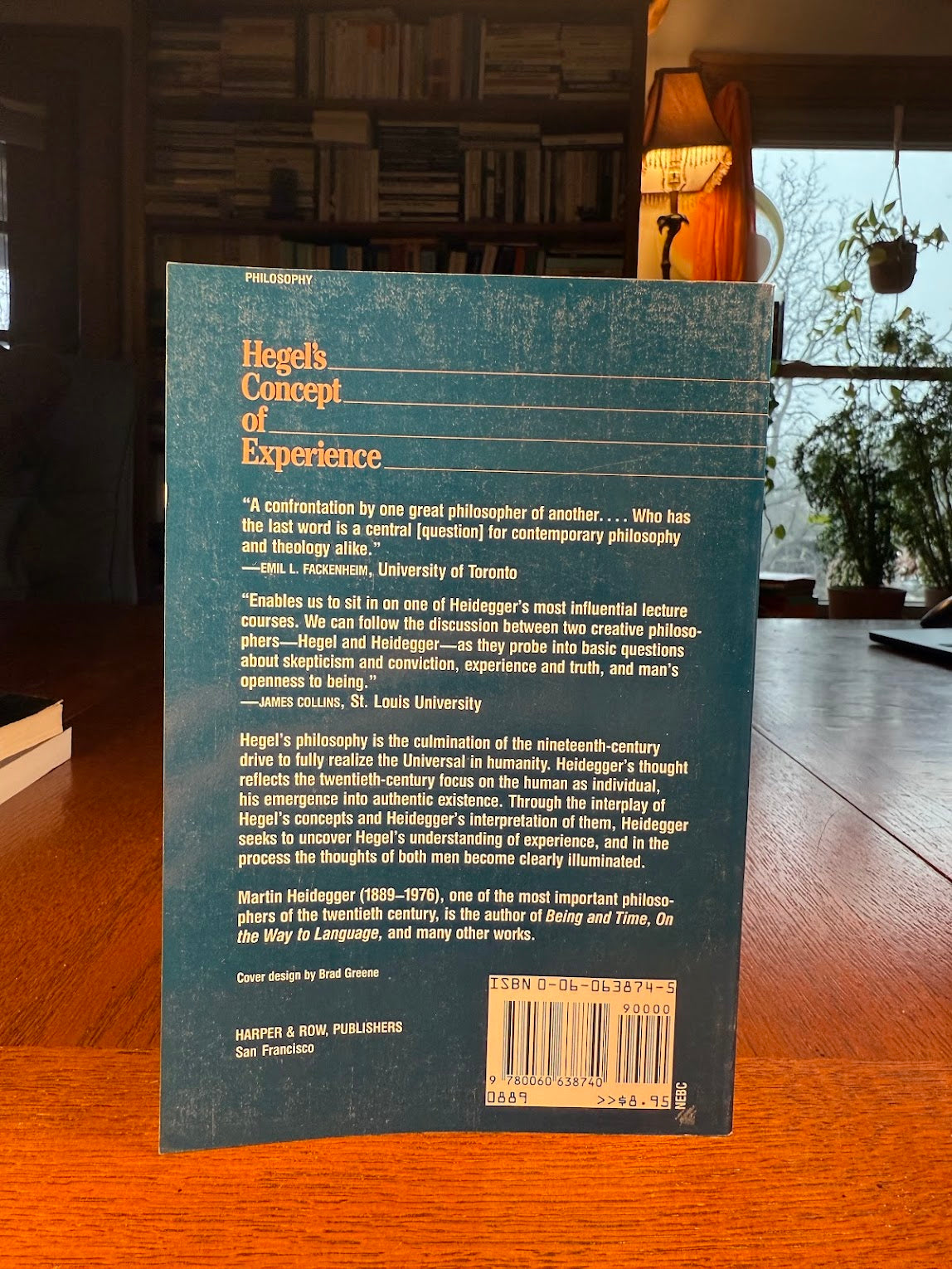 Hegel's Concept of Experience by Martin Heidegger