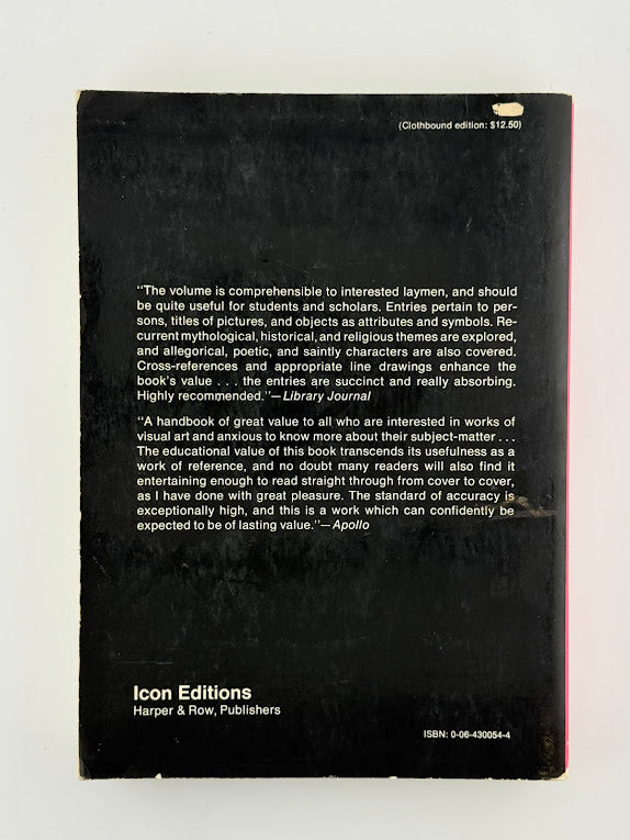 Dictionary of Subjects & Symbols in Art by James Hall
