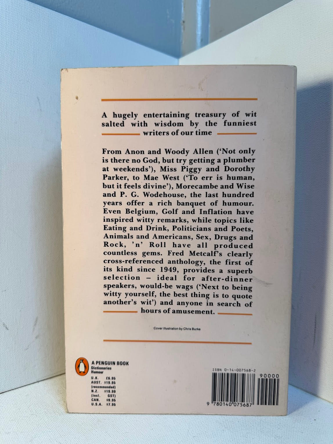 The Penguin Dictionary of Modern Humorous Quotations compiled by Fred Metcalf