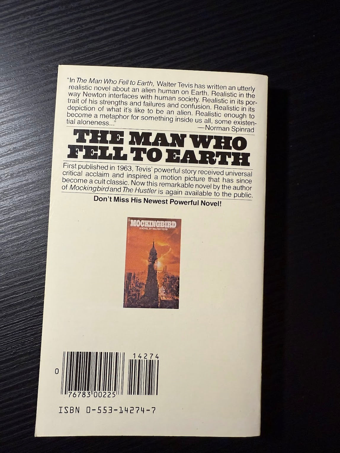 The Man Who Fell to Earth by Walter Tevis