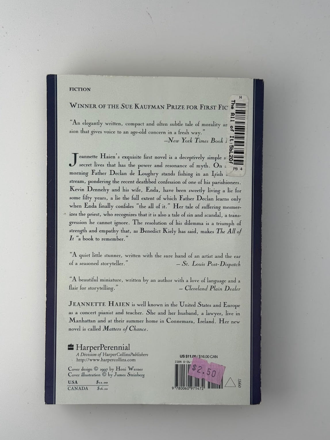 The All of It by Jeannette Haien