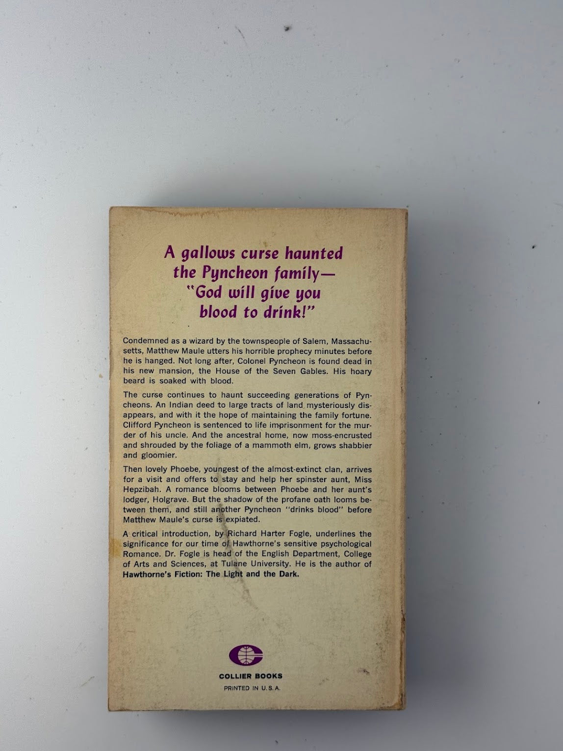 The House of the Seven Gables by Nathaniel Hawthorne