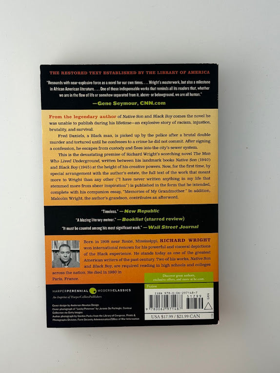 The Man Who Lived Under Ground by Richard Wright