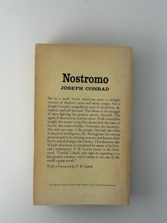 Nostromo by Joseph Conrad