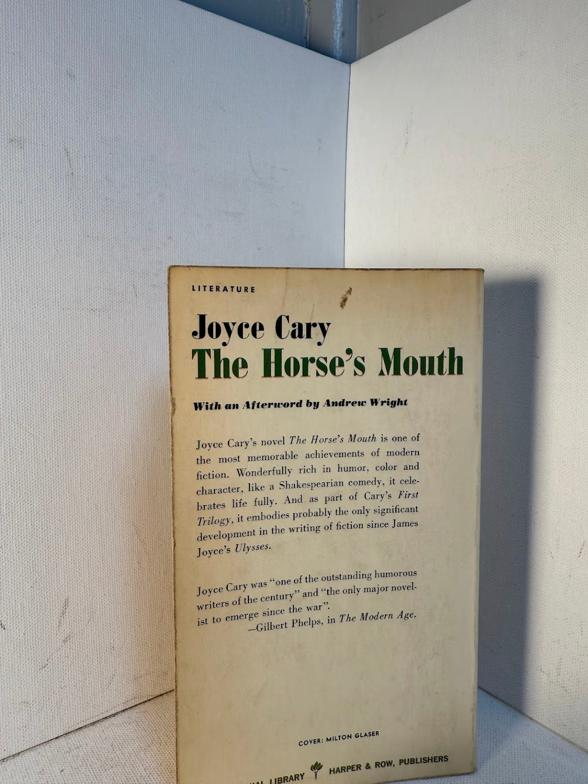 The Horse's Mouth by Joyce Cary