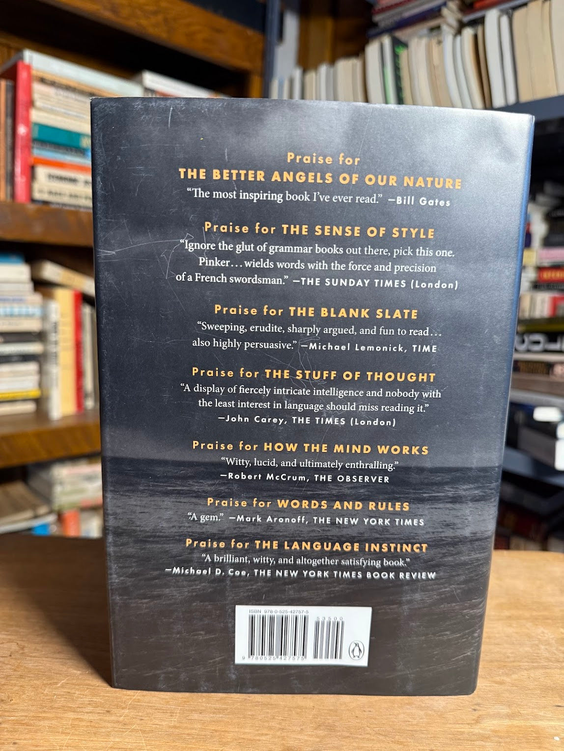 Enlightenment Now by Steven Pinker