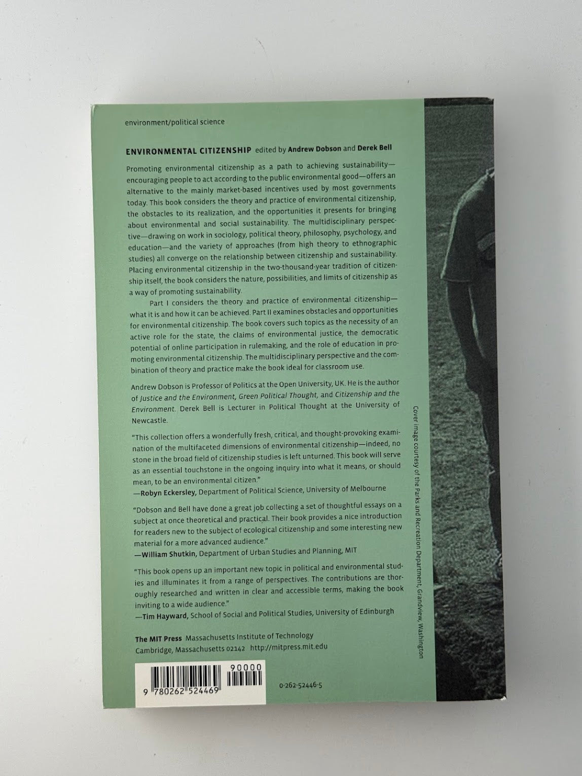 Environmental Citizenship edited by Andrew Dobson and Derek Bell
