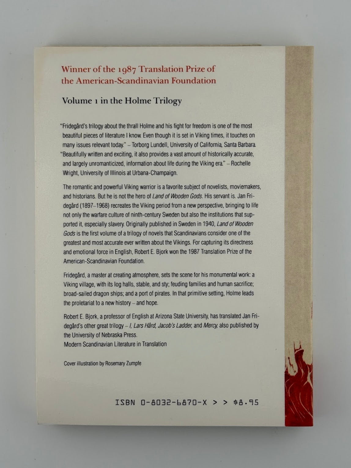 Land of Wooden Gods by Jan Fridegard