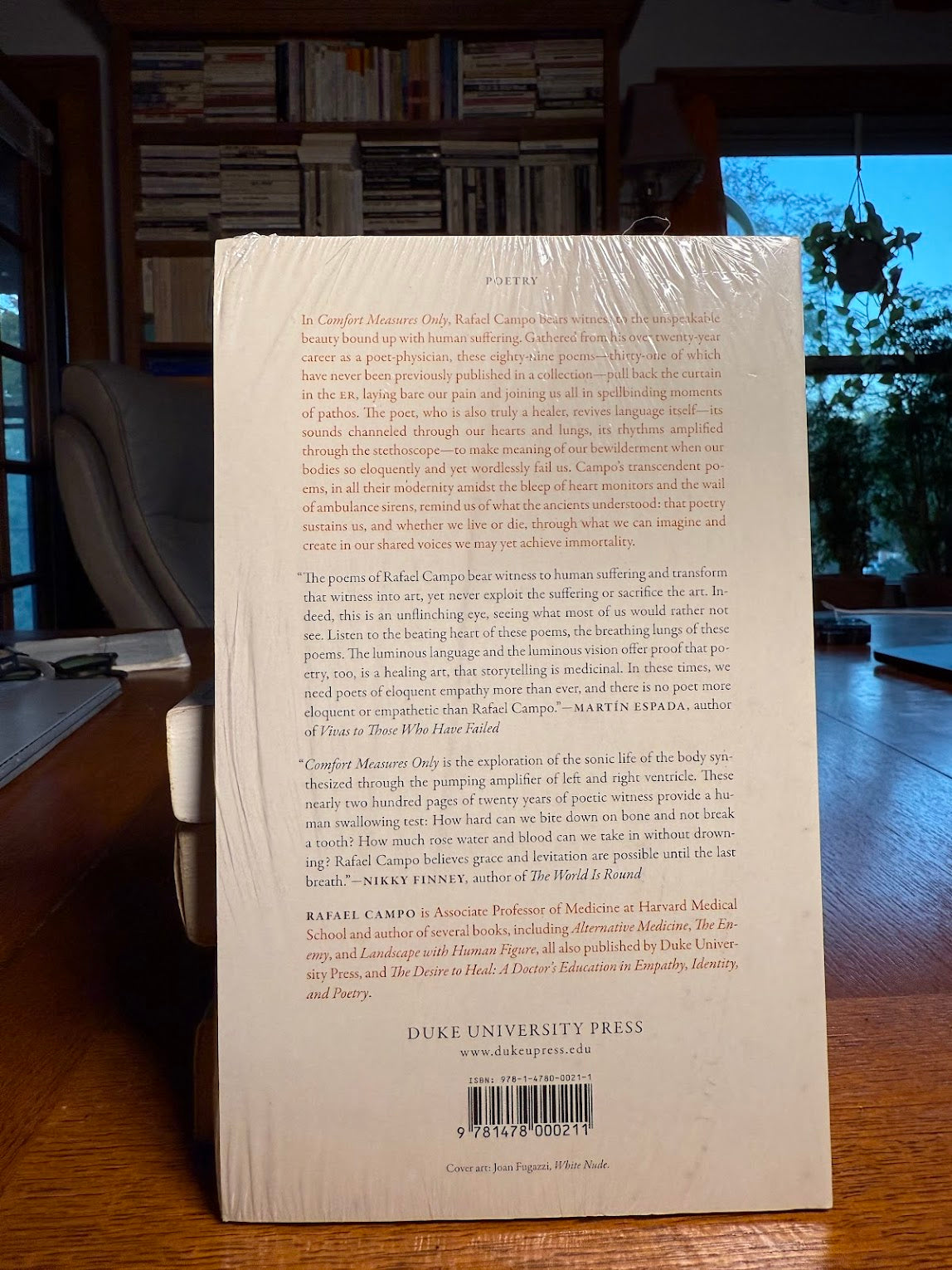 Comfort Measures Only - New & Selected Poems by Rafael Campo