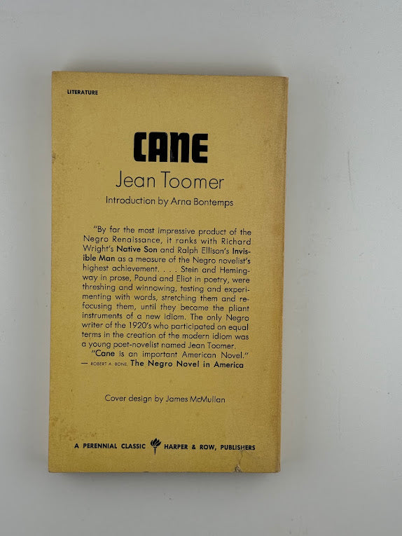Cane by Jean Toomer
