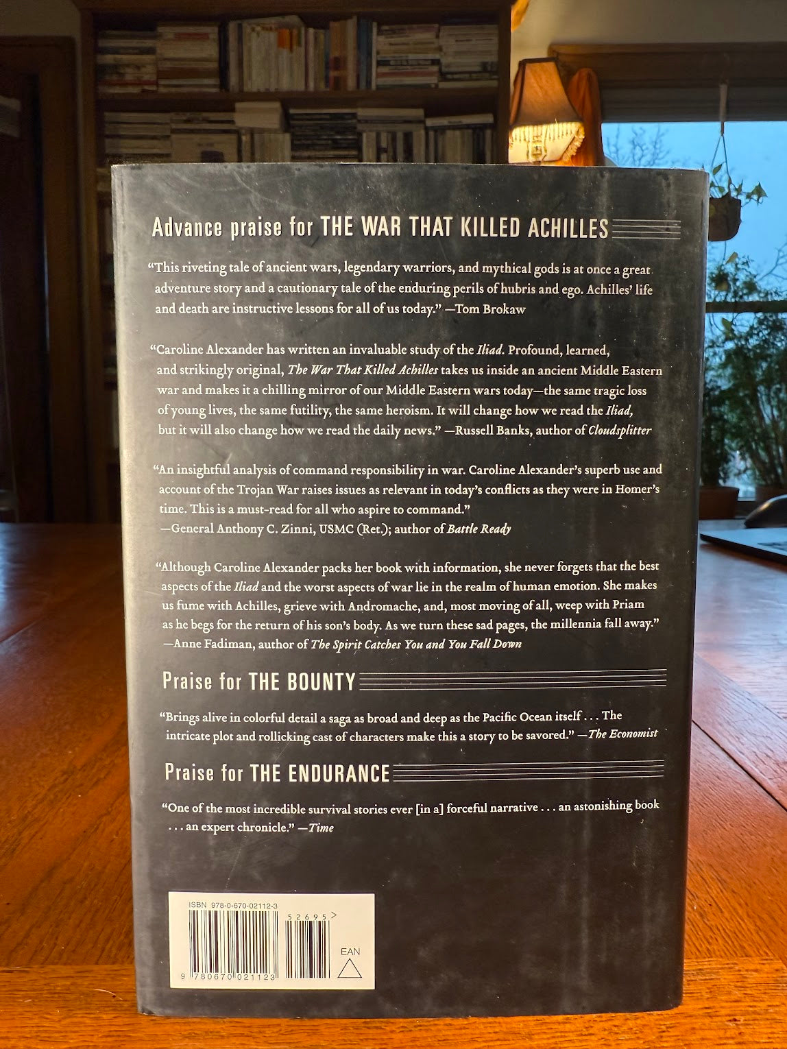 The War that Killed Achilles by Caroline Alexander