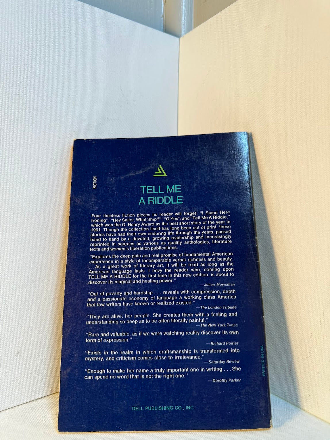 Tell Me A Riddle by Tillie Olsen