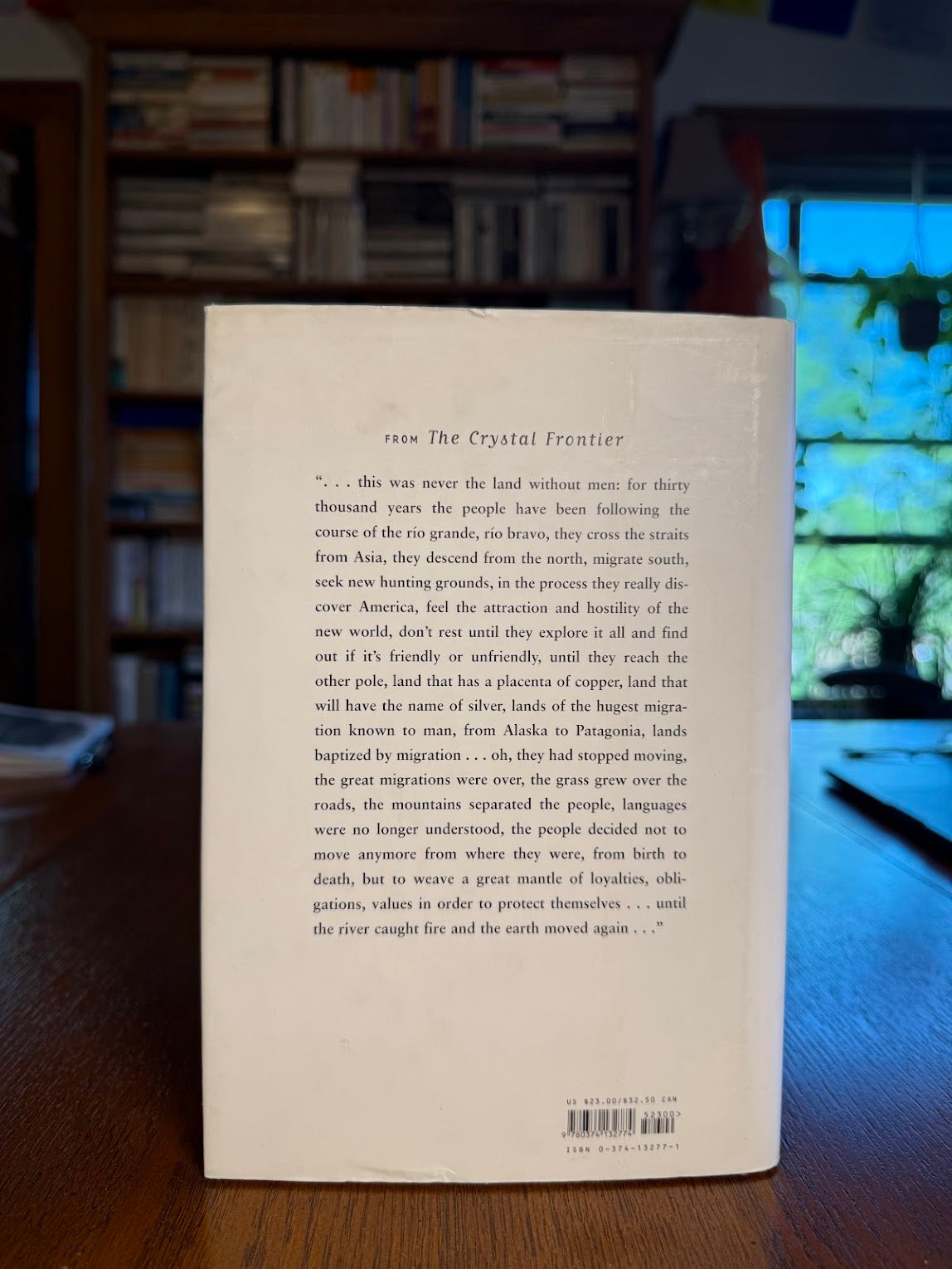 The Crystal Frontier by Carlos Fuentes