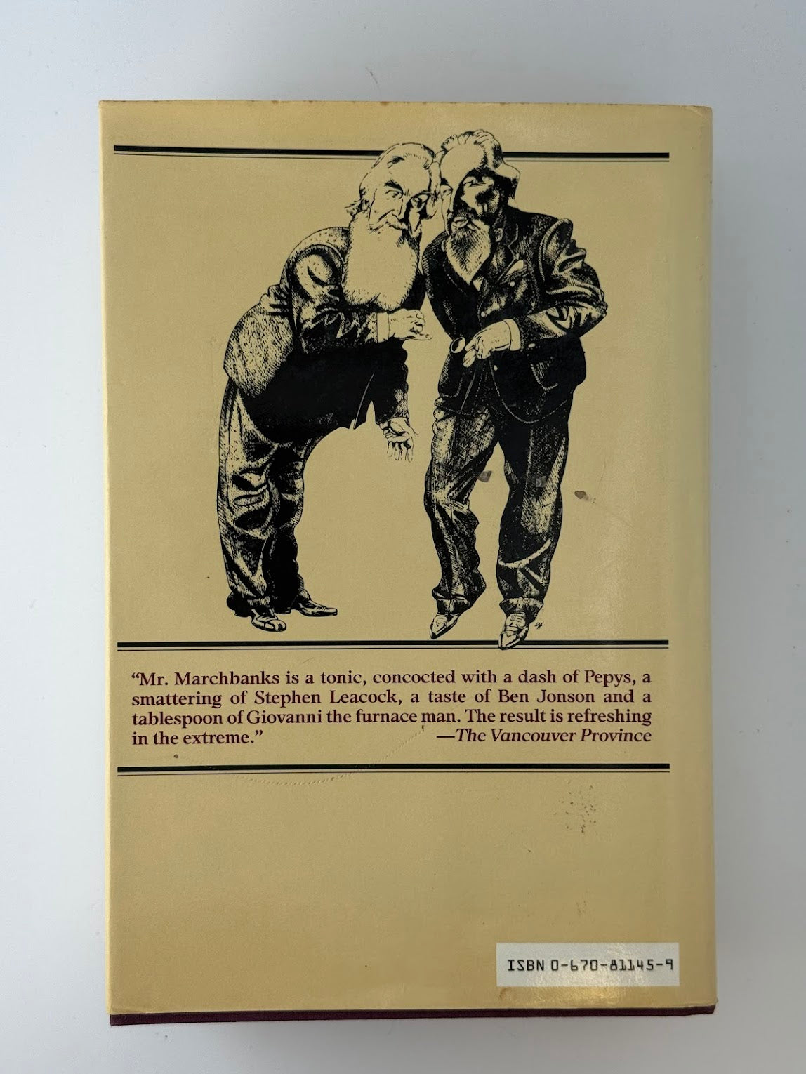 The Papers of Samuel Marchbanks by Robertson Davies