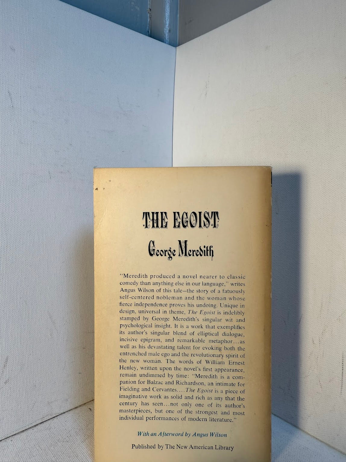 The Egoist by George Meredith