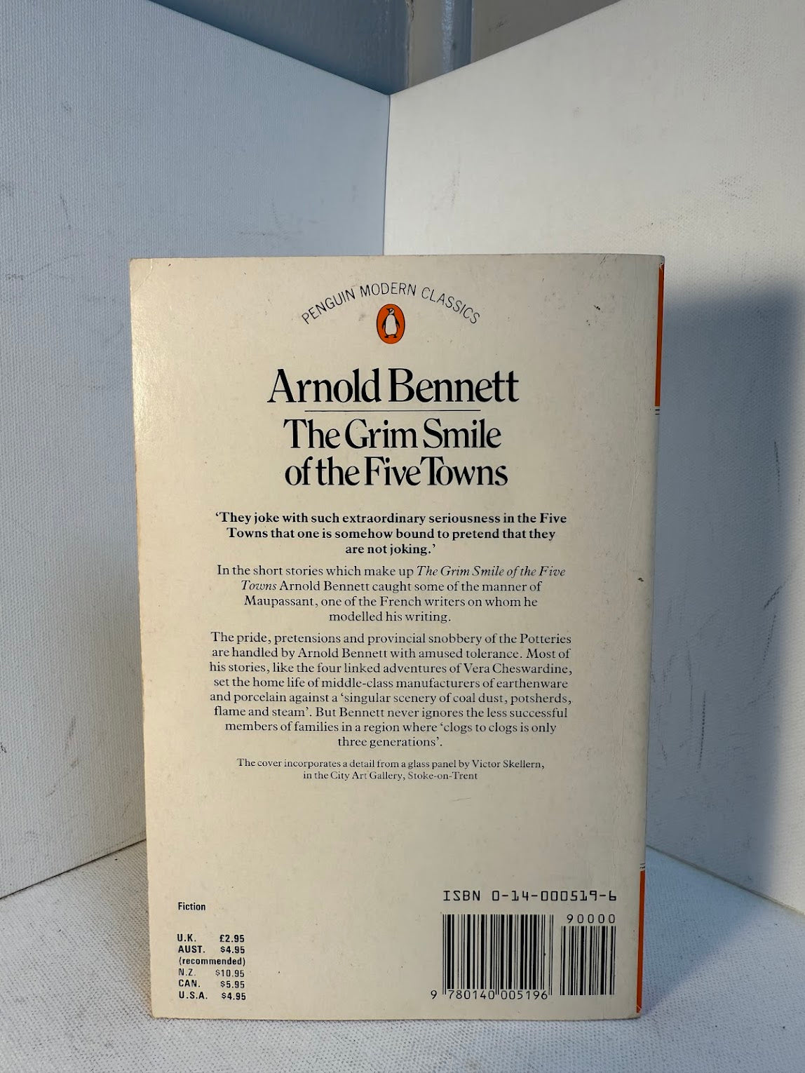 The Grim Smile of the Five Towns by Arnold Bennett
