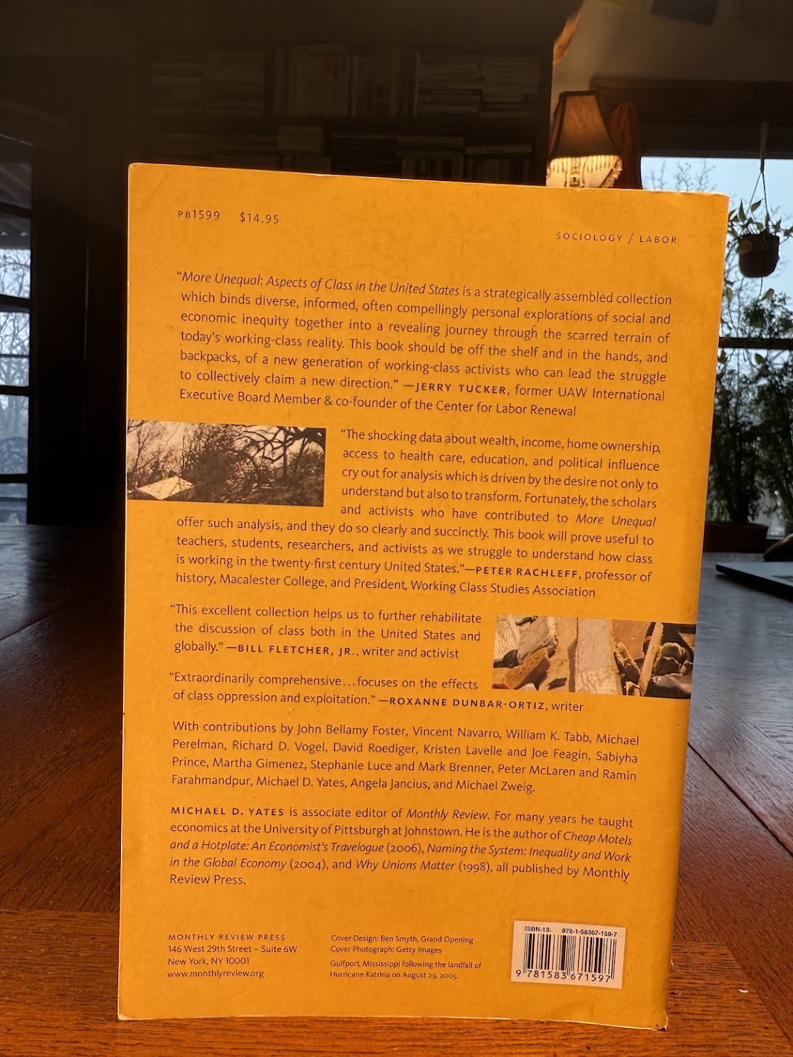 More Unequal - Aspects of Class in the United States edited by Michael Yates